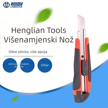 Nož za umjetnost s gumom premazanom oštricom, PPP materijal korpusa, oštrica 0,5×18×97 mm, marka Chuncheng