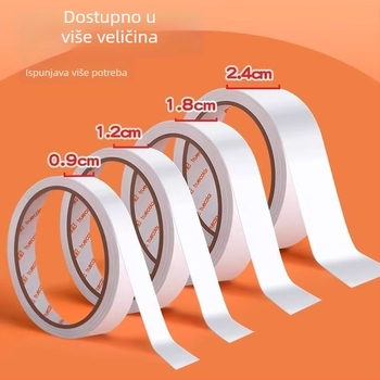 Truecolor Dvostrana ljepljiva traka, plastični materijal, 40 kom./pak, model: dvostrana traka, za lijepljenje