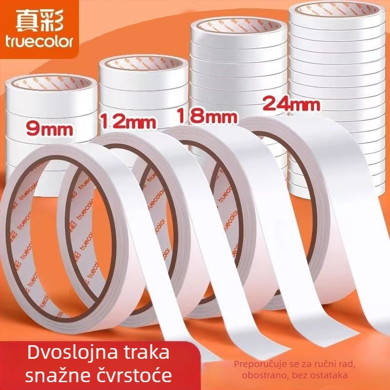 Truecolor Dvostrana ljepljiva traka, plastični materijal, 40 kom./pak, model: dvostrana traka, za lijepljenje