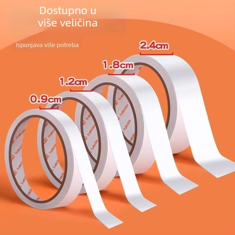 Truecolor Dvostrana ljepljiva traka, plastični materijal, 40 kom./pak, model: dvostrana traka, za lijepljenje