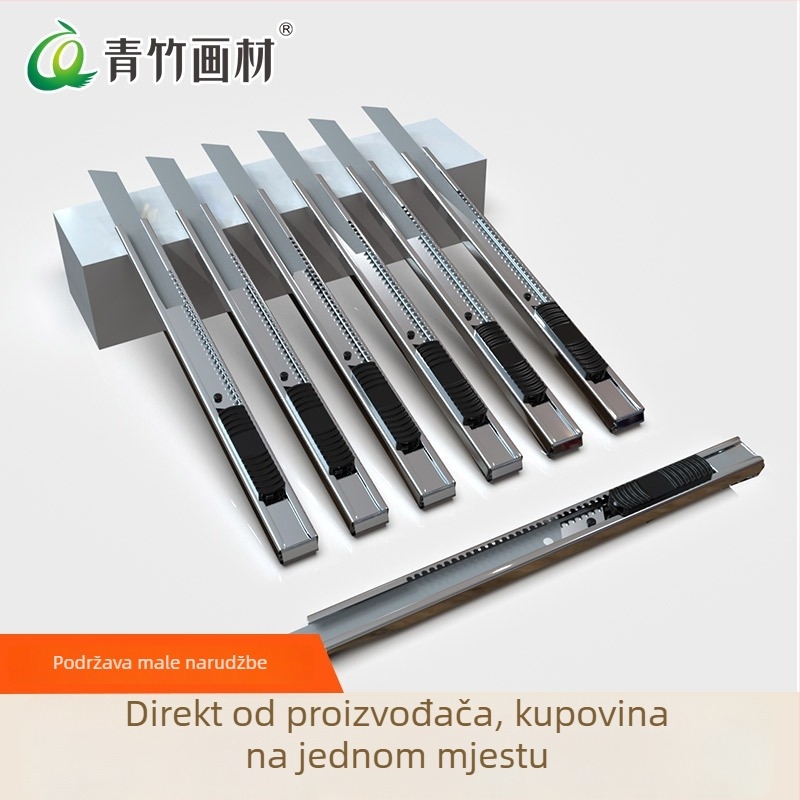 Univerzalni nož za studente umjetnosti, nož za papir i višefunkcijski alat za rezanje i otvaranje paketa, Model 111, Značka Green bamboo painting materials, Neto težina: 1, Ukupna duljina: 1, Dimenzije oštrice: 1