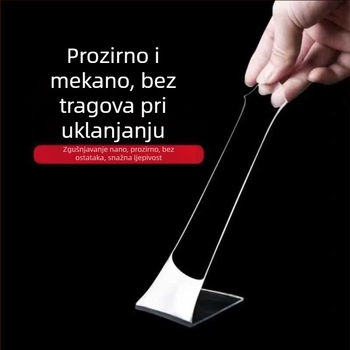 Nano magična dvostrana traka, bez tragova, prozirna viskozna ljepila za pričvršćivanje na zid