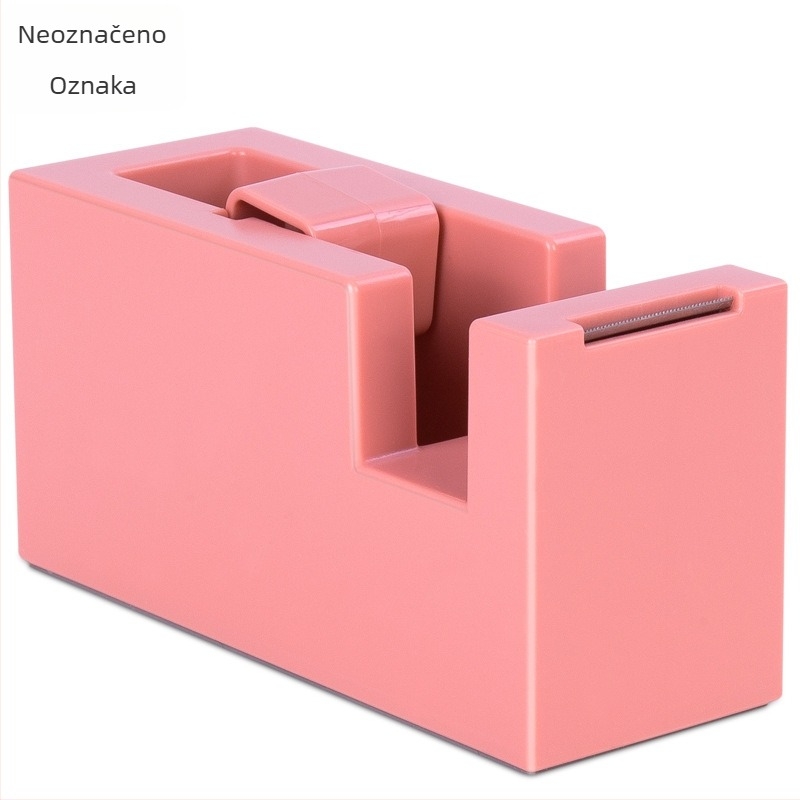 Deli NS121 Dispenzer za traku s protukliznom bazom — ABS smola, model NS121, neto težina 300 g, širina trake do 18 mm
