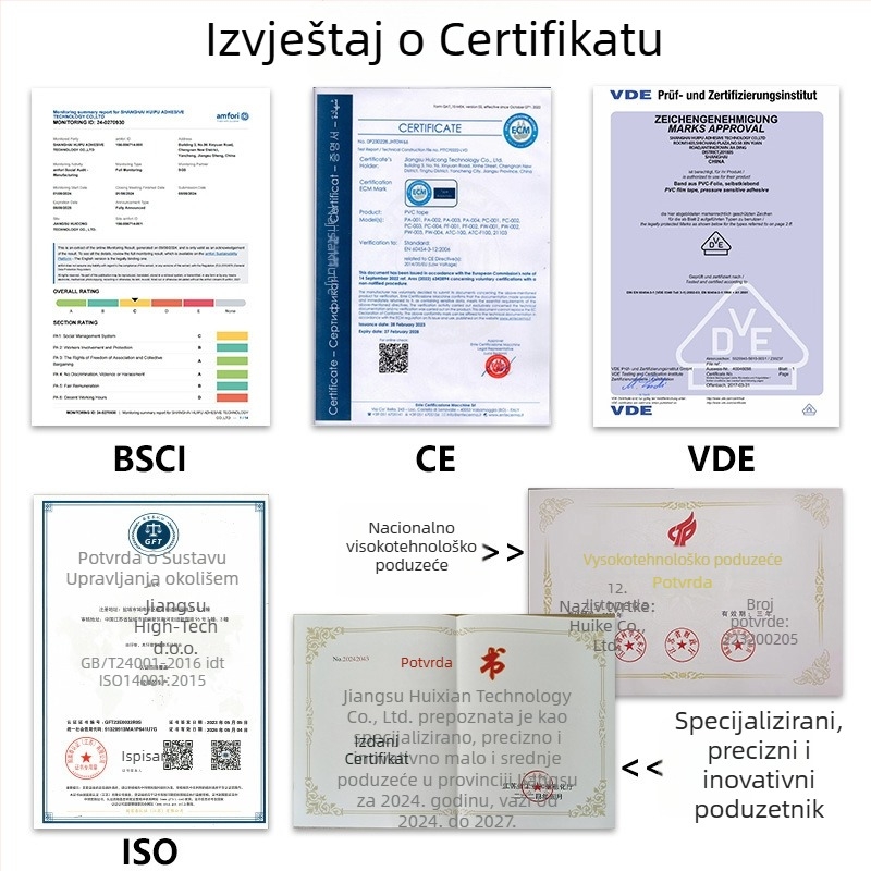 MOPP jednostrana ljepljiva traka za kućanske uređaje – debljina 0,102 mm, duljina 50 m, bez ostataka