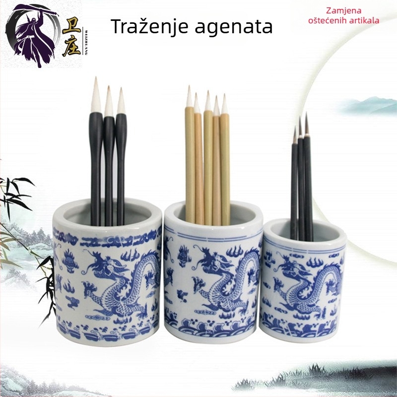Weizhuang keramički držač olovaka, cilindričnog oblika