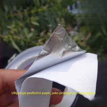 Aluminijska folijska traka za izolaciju cijevi klima uređaja, vodootporna i otporna na vatru
