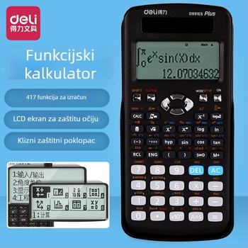 Znanstveni kalkulator Deli D991ES, model D991ES, Brend: Deli; Uvoz: Ne