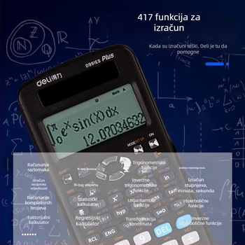 Znanstveni kalkulator Deli D991ES, model D991ES, Brend: Deli; Uvoz: Ne