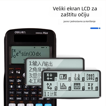 Znanstveni kalkulator Deli D991ES, model D991ES, Brend: Deli; Uvoz: Ne