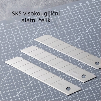 Deli 2011ES oštrica za umjetnički nož od SK5 čelika