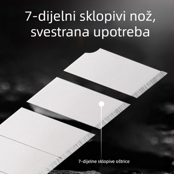 Deli 2011ES oštrica za umjetnički nož od SK5 čelika