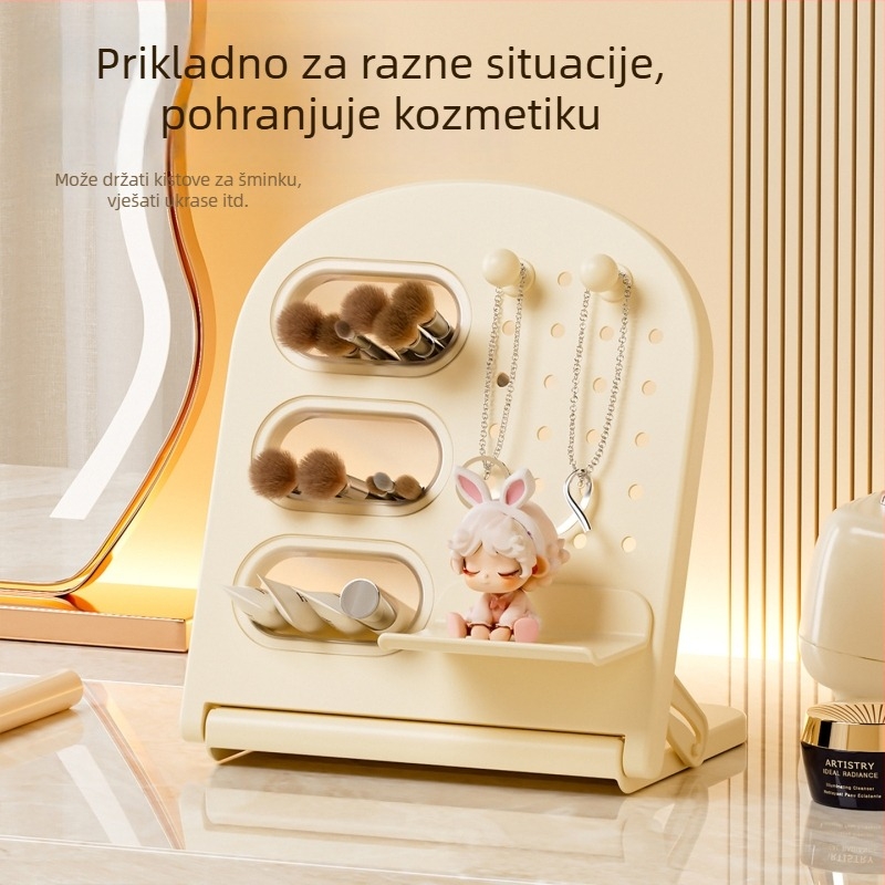 Držač za olovke i uredske potrepštine - akril, kvadratnog oblika, model Fz-4468, marka Reversal (Marka: Reversal; Model: Fz-4468; Materijal: akril; Oblik: kvadratni)