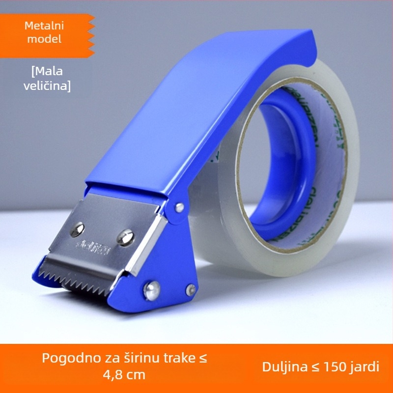 Deli 0823 metalni zatvarač za traku za pakiranje, 48 mm, rezač trake