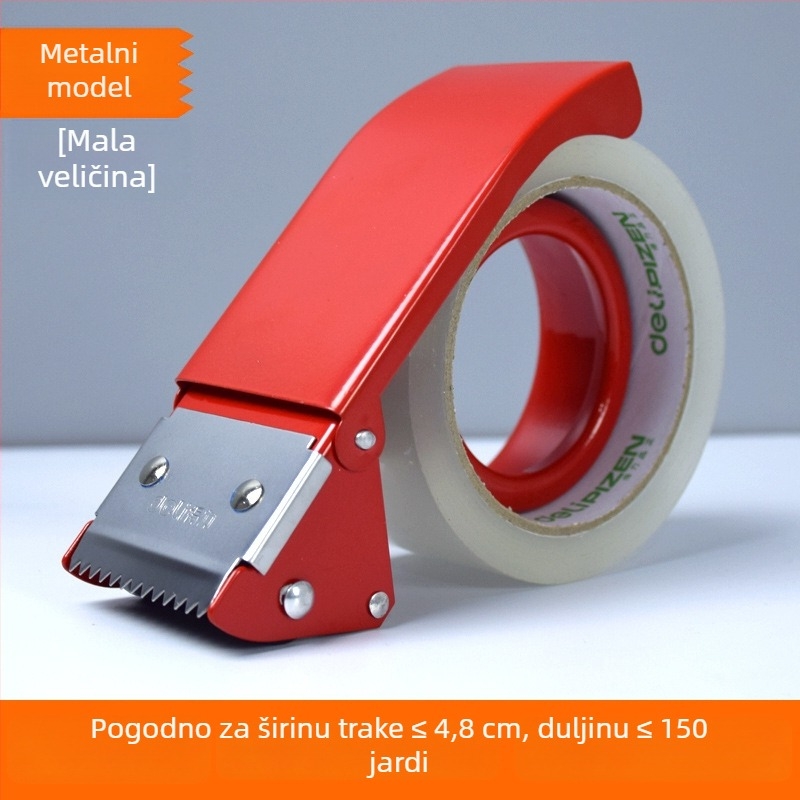 Deli 0823 metalni zatvarač za traku za pakiranje, 48 mm, rezač trake