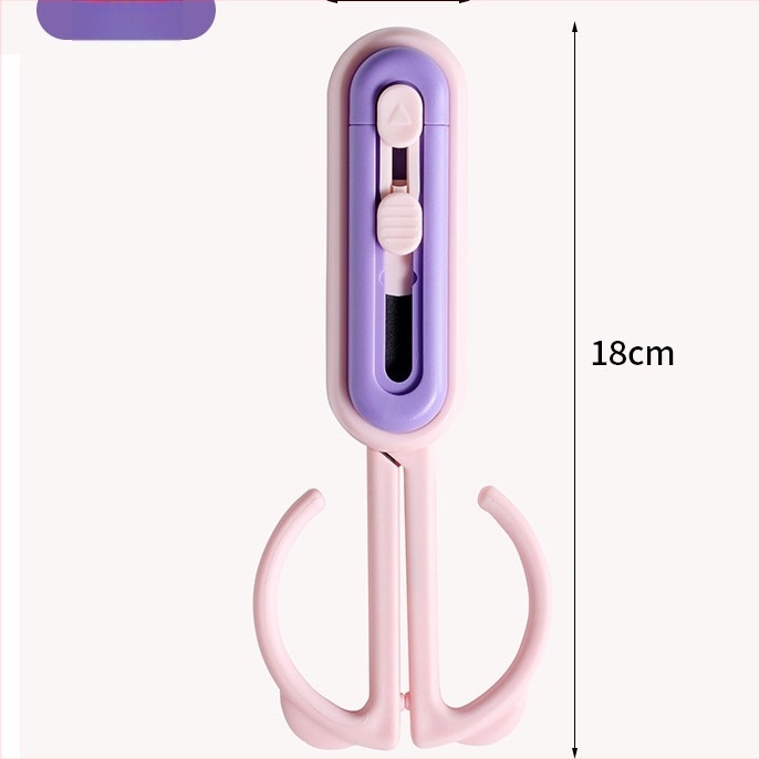 2-u-1 otvarač kutija i škare s magnetskim držačem; Materijal: ABS+PP+nehrđajući čelik