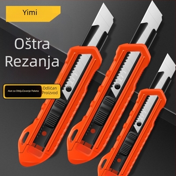 Univerzalni nož za rezanje s ABS inženjerskom plastičnom tijelu, model LIT-193454, oštrica 18 mm, težina 0,2 kg