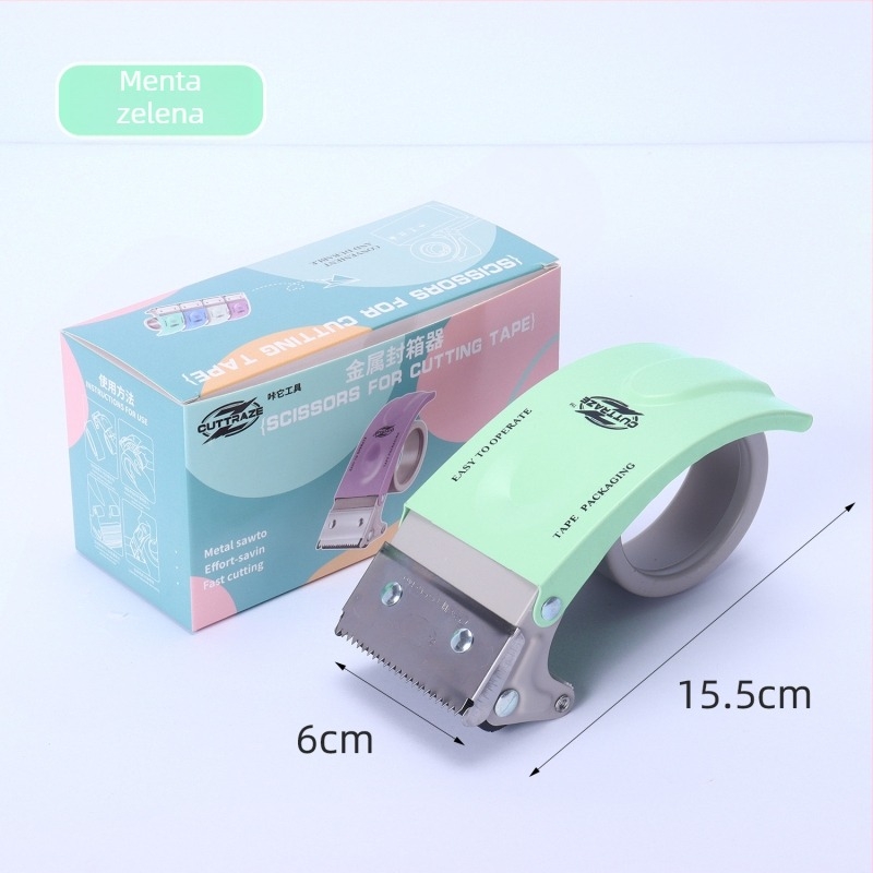 Cr680 Metalni ručni rezač trake za pakiranje, širina trake 5-6 cm, željezo, 185 g