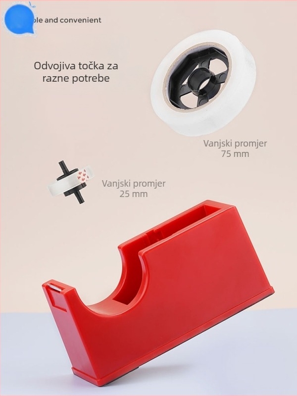 Stolni držač trake ABS + metal, bez logotipa, bez prilagodbe, bez uvoza