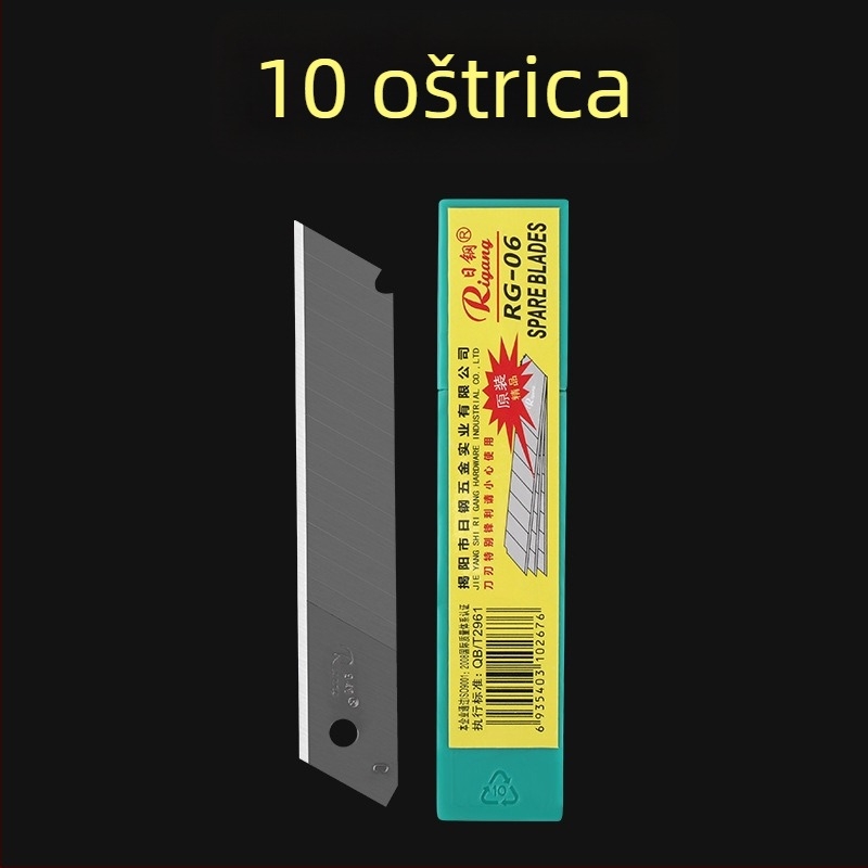 Tweed industrijski umjetnički nož — nehrđajući čelik, debljina oštrice 0,55 mm, neto težina 100 g