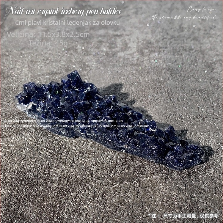 Držač olovke za nokte – Crystal Iceberg dizajn, Lorossi, porijeklo Guangdong, alati za manikuru
