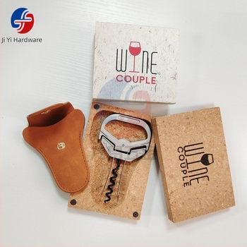 Otvarač boce vina – cinkov legura, prilagođeni logotip, Nine Easy brend, poklon set u kutiji, lansiranje 2024