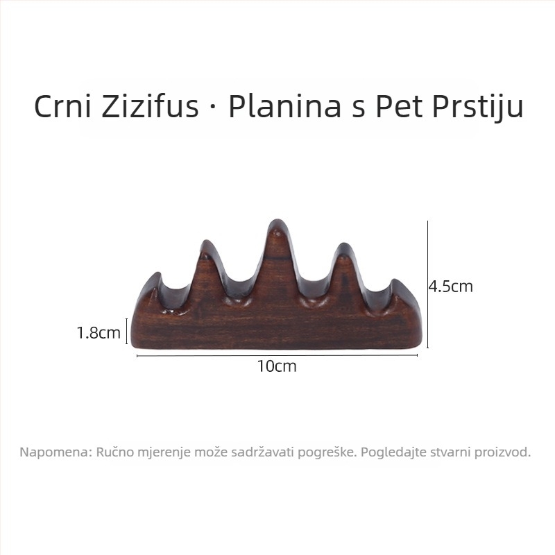 Drveni držač olovke za kaligrafiju — oblik pet prstiju, prilagodljivo, mogućnost ispisa logotipa, SKU 965478812354