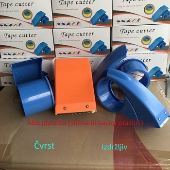 Krojač trake i veliki pakirni stroj, ABS plast, otporan na padove, za trake širine 3-8 cm