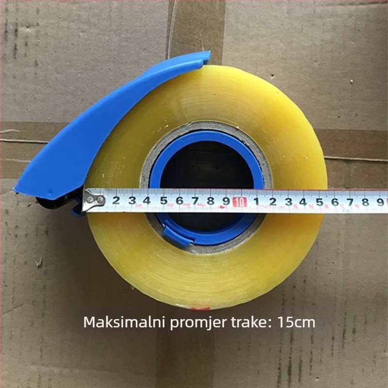 Krojač trake i veliki pakirni stroj, ABS plast, otporan na padove, za trake širine 3-8 cm