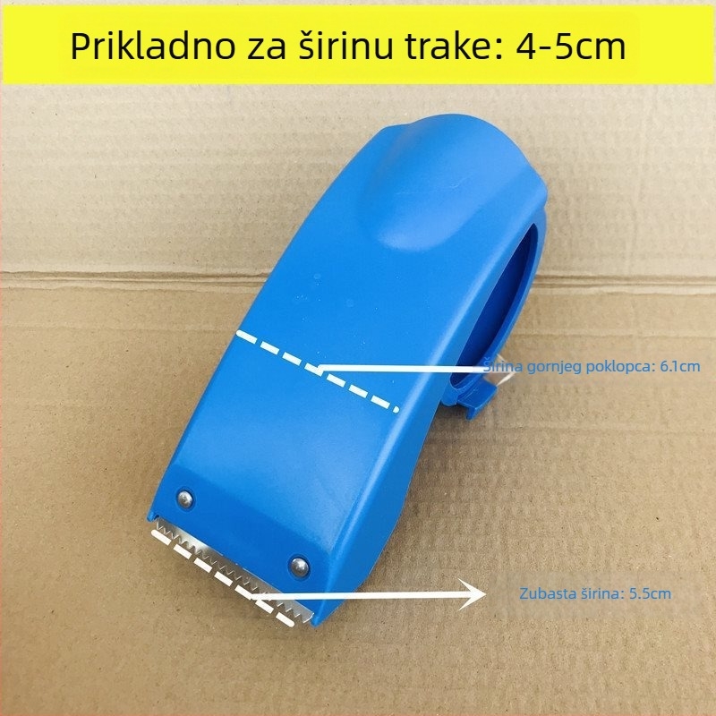 Krojač trake i veliki pakirni stroj, ABS plast, otporan na padove, za trake širine 3-8 cm