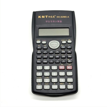 Funkcionalni kalkulator s znanstvenimi funkcijami i glasovnom funkcijom, zaslon s 10 znamenki, baterija uključena — Yinsheng 82MS