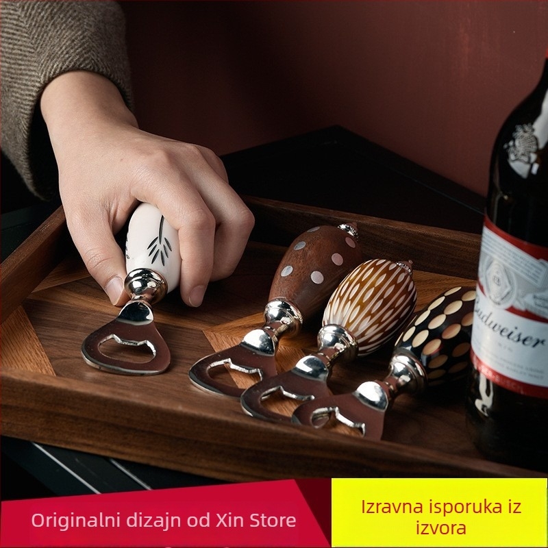 Otvarač za boce od goveđe kosti, dekorativni dodatak, višefunkcionalan, moderni minimalistički stil, 2019