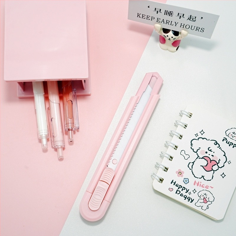 Veliki keramički višenamjenski nož za ured i učenje, ABS tijelo i keramička oštrica, model 006, Hanashi Bridge