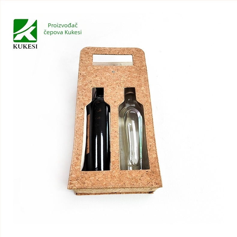 Kukos Pribor za vino za Bar — Drveni vodootporni set s kanta za led, držačem za vino i otvaračem; Prilagodba uz ispis logotipa (Brand: Kukos; Materijali: Softwood, Tiepine, Wood; Kategorija: Wine utensils; Stil: Customization; Logo: Da)