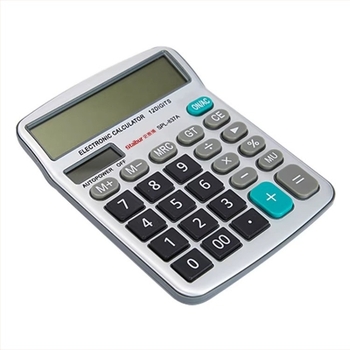 Staples DC1002 SPL-837A Aritmetički kalkulator sa glasovnom funkcijom, 12-znamenkasti veliki zaslon, stolni uredski model