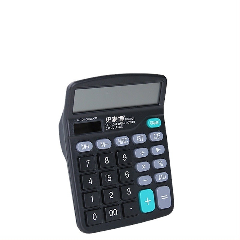 Staples DC1002 SPL-837A Aritmetički kalkulator sa glasovnom funkcijom, 12-znamenkasti veliki zaslon, stolni uredski model