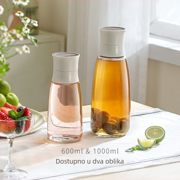 Staklena boca za vino Six Little Foxes — zatvorena, otporna na prolijevanje, moderan jednostavan stil; pakiranje u papirnatoj kutiji (Materijal: staklo; Marke: Six Little Foxes; Stil: moderan jednostavan; Pakiranje: papirnata kutija; Tip pakiranja: jedan k
