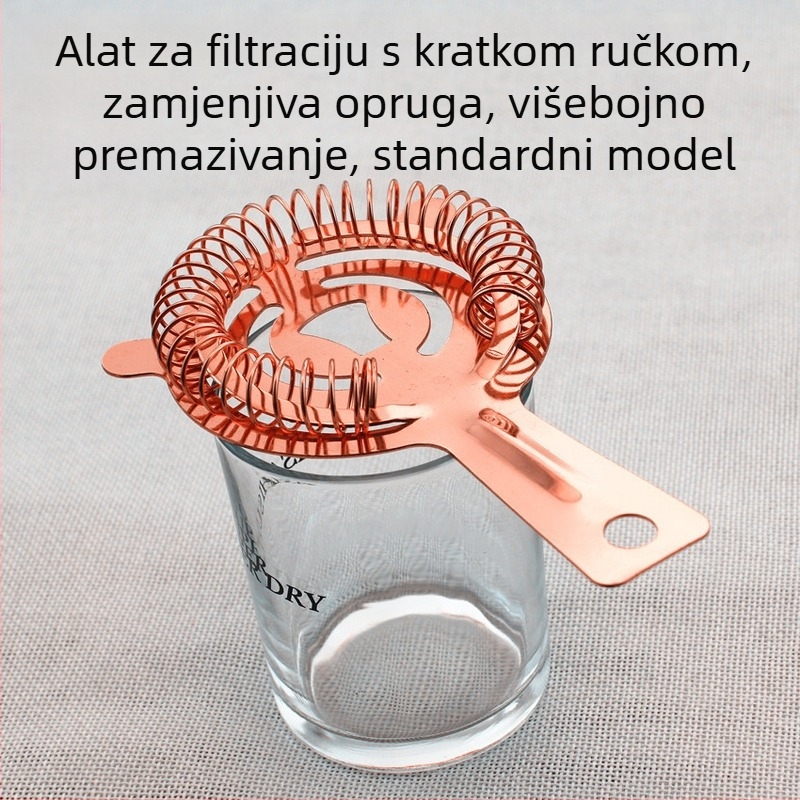 Odvajivač leda – kratka drška, nehrđajući čelik, prilagodljiv uz otisak logotipa