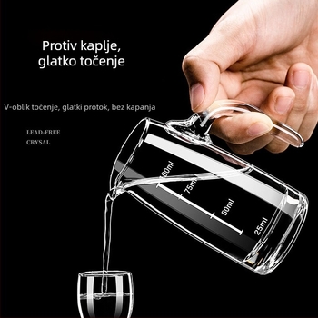 Stakleni dekanter, moderni minimalistički stil, podrijetlo Kina, izlazak zima 2020, težina 30000