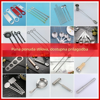 Set alata za led u baru – nehrđajući čelik, moderan minimalistički dizajn, izlazak jeseni 2017 (Brand Jianjin; Pakiranje: pojedinačno)