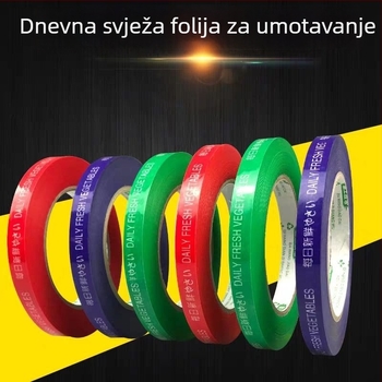 Lenta za vezanje povrća, BOPP, ekološki prihvatljivo; uključuje 1 set stroja za vezanje povrća; pakiranje: 2/5/10/25 rolni