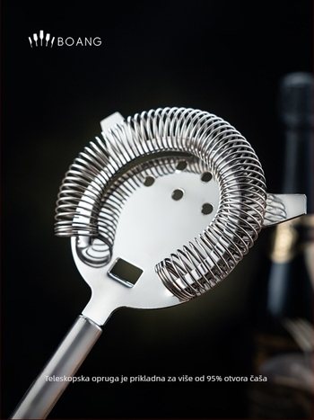 Bar alat: mreža za filtriranje leda od 304 nehrđajućeg čelika za koktele