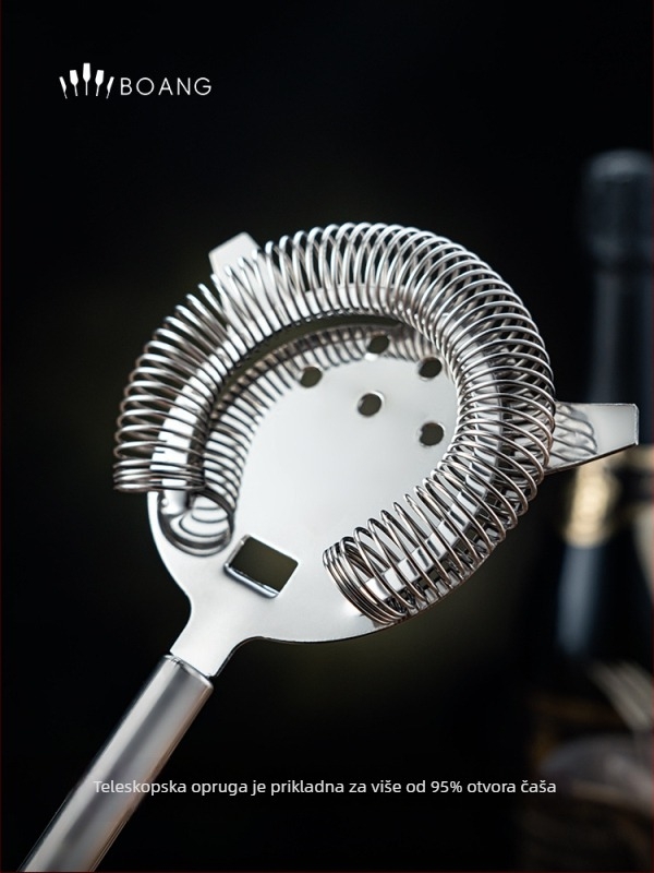 Bar alat: mreža za filtriranje leda od 304 nehrđajućeg čelika za koktele