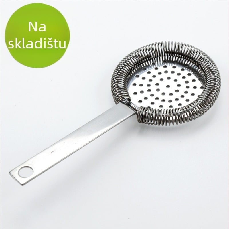 Filter za led za koktele, 430 nehrđajućeg čelika, moderni minimalistički dizajn, 118 g