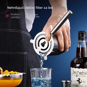 Nehrđajući čelični filter za led za bar – odjeljivač leda i vodni filter za koktele