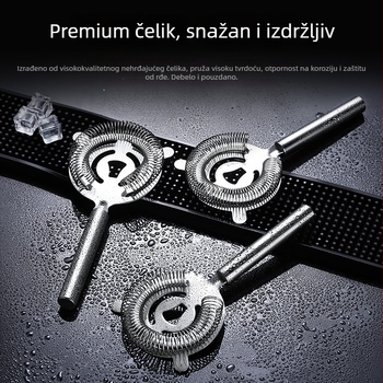 Nehrđajući čelični filter za led za bar – odjeljivač leda i vodni filter za koktele