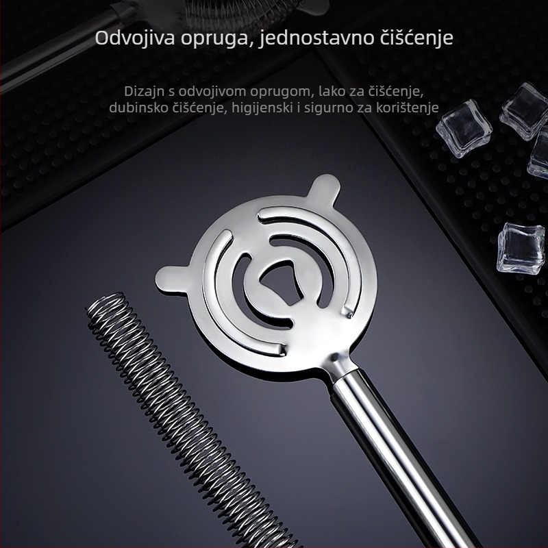 Nehrđajući čelični filter za led za bar – odjeljivač leda i vodni filter za koktele