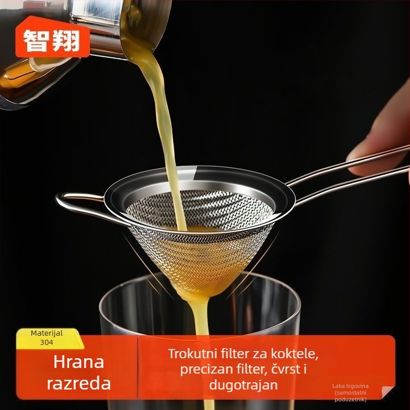 Bar filter za led i sokove – PP materijal, filtriranje koktela i milk tea