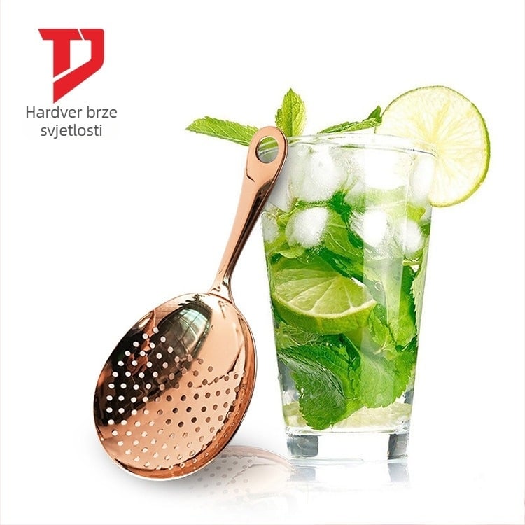 Nehrđajući čelik – kašika-filtr za led za koktele, kašika-filtr, 0,3 kg, samostalno pakiranje, jesen 2014