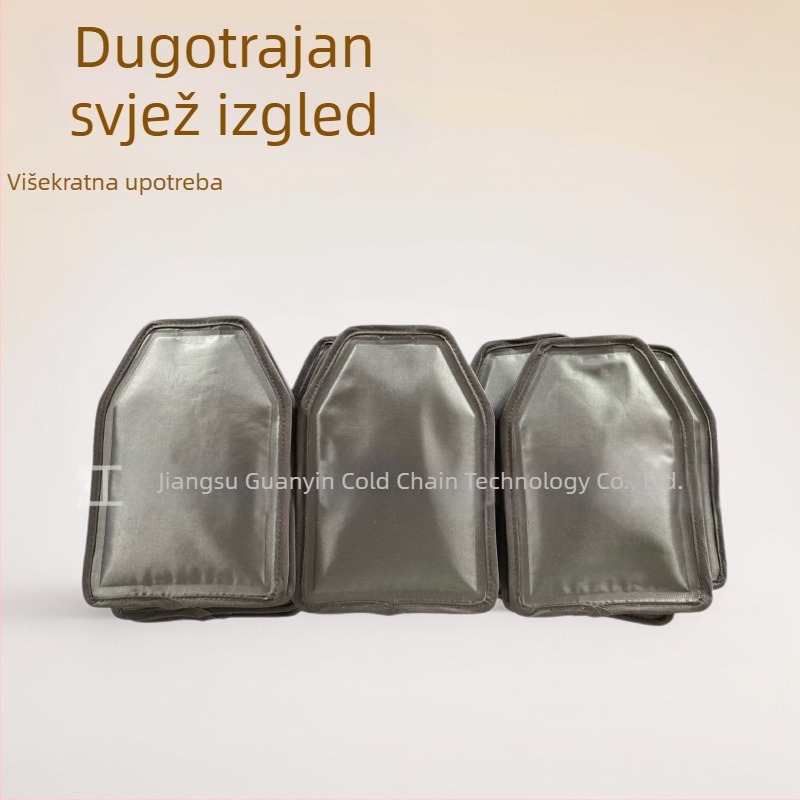 Chladić za bocu vina s gelom, poliester vlakno, za ponovnu upotrebu - Crown Seal Gy-bjt003