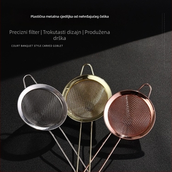 Bar filter za led za koktele – dvostruki sloj filtracije, odvajanje leda, PP materijal, podrijetlo: Chaozhou